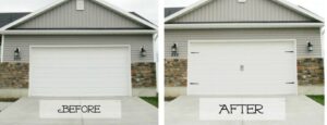 Can you do the garage door to improve yourself?